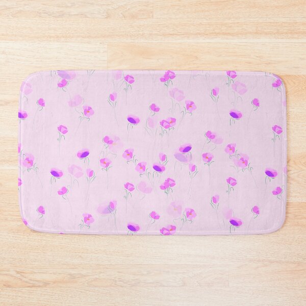 Item preview, Pink background with tiny pink buds  designed and sold by Chirayu1111.