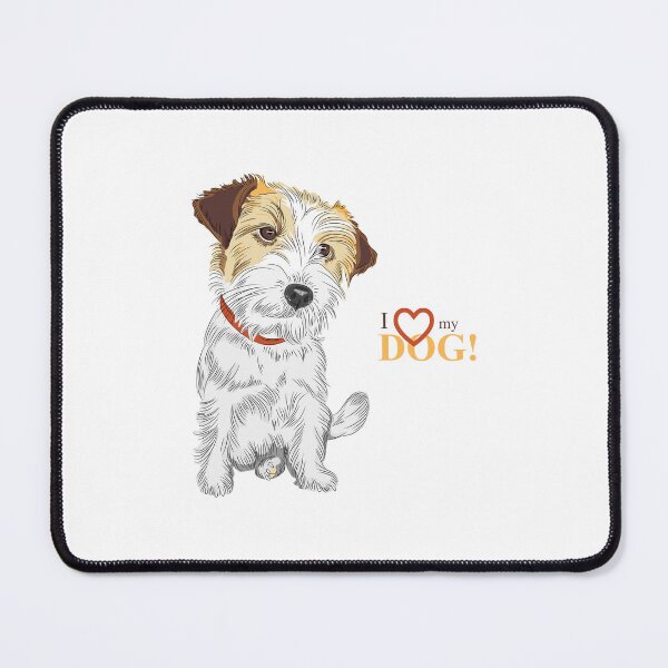 Item preview, Jack Russell Terrier, puppy dog, i love my dog designed and sold by GreyStanzione1.