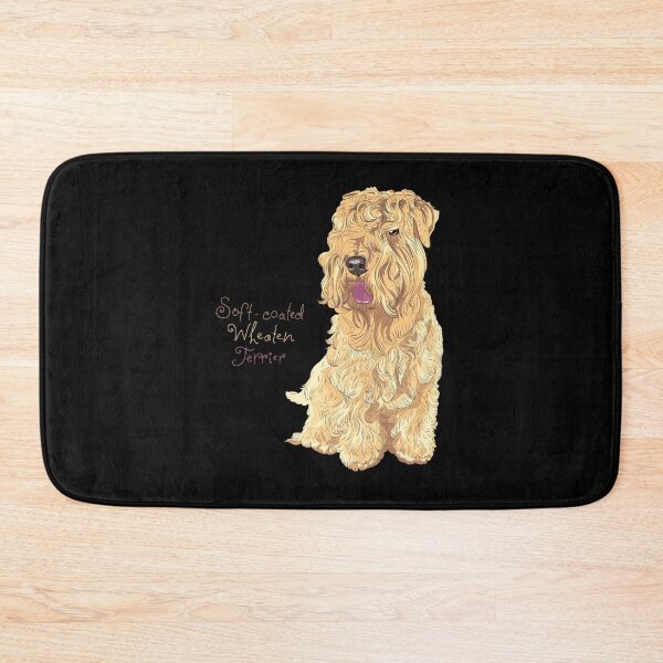 Item preview, Soft-coated wheaten terrier dog, cute dog, yellow dog designed and sold by GreyStanzione1.