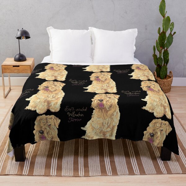 Item preview, Soft-coated wheaten terrier dog, cute dog, yellow dog designed and sold by GreyStanzione1.