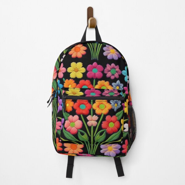 Item preview, Embroidered floral  designed and sold by Roxburylane.