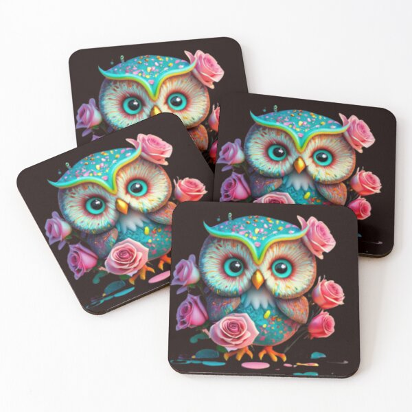 Item preview, owl colors designed and sold by Mas-Fashion-Cr.