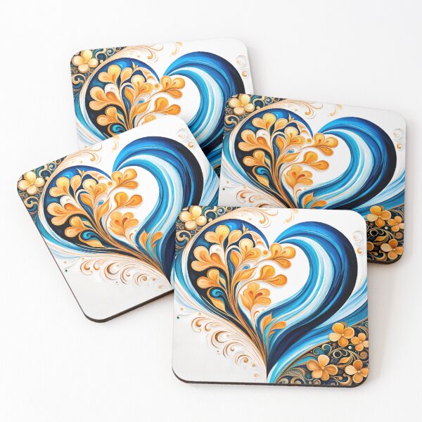 Item preview, Heart and Flowers designed and sold by artedamensagem.