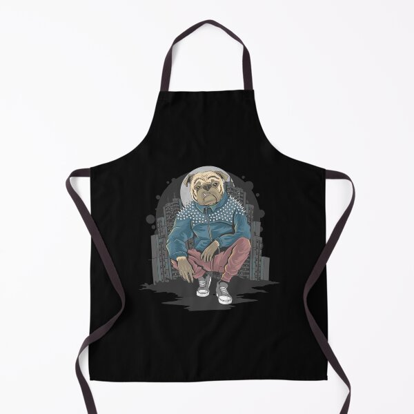 Item preview, hiphop pug dog building background, hiphop pug dog in city designed and sold by GreyStanzione1.
