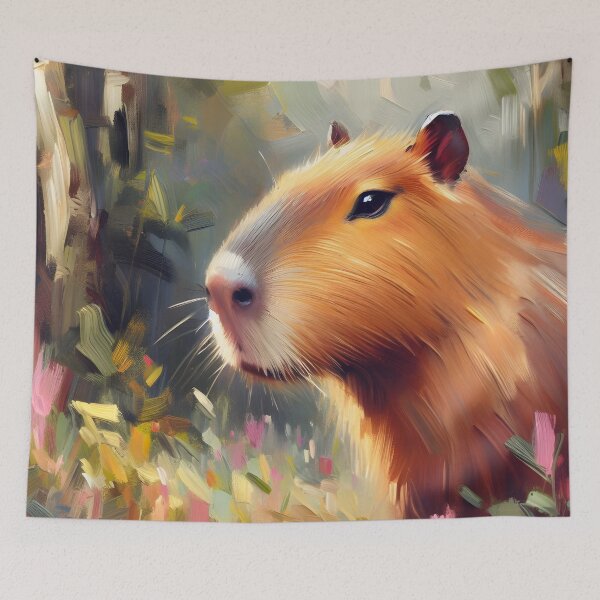 Item preview, Capybara Art #2 | Capybara Lovers designed and sold by ksgraphics222.