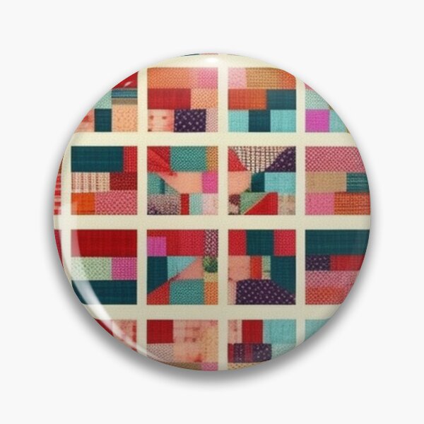 Item preview, Burlap Patchwork quilt  designed and sold by Roxburylane.