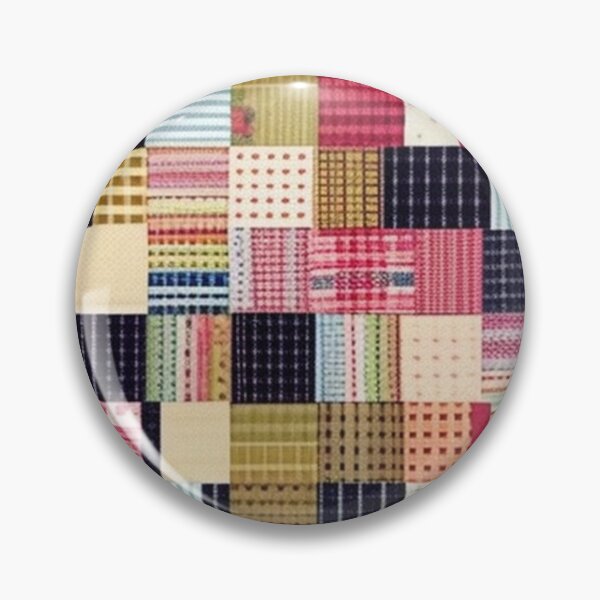 Item preview, Burlap Patchwork quilt  designed and sold by Roxburylane.