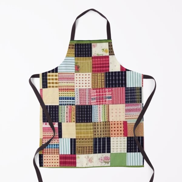 Item preview, Burlap Patchwork quilt designed and sold by Roxburylane.