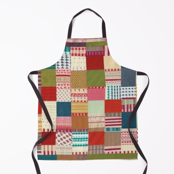 Item preview, Burlap Patchwork quilt designed and sold by Roxburylane.
