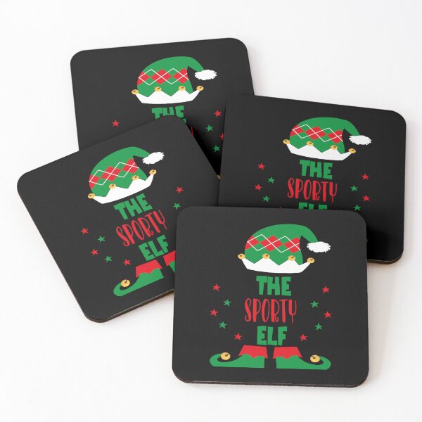 Item preview, The Sporty Elf: Holiday Athletic Fun designed and sold by charlotte-print.