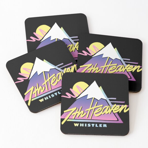 Item preview, 7Th Heaven Whistler - Retro Ski And Snowboard Mountains  	 designed and sold by uqyqgqld75.