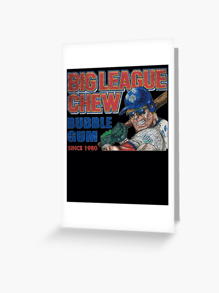 Big league chewing gum card top