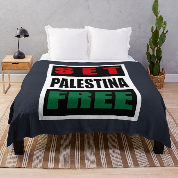 Item preview, Set Palestine Free Art Design designed and sold by AJ Liber.