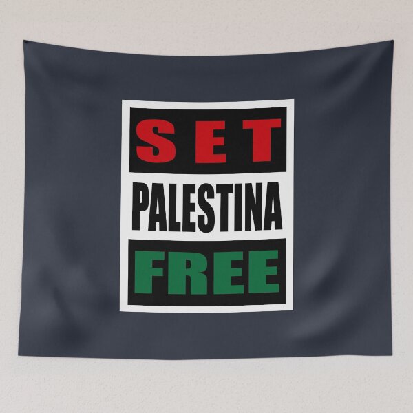 Item preview, Set Palestine Free Art Design designed and sold by AJ  Liber.