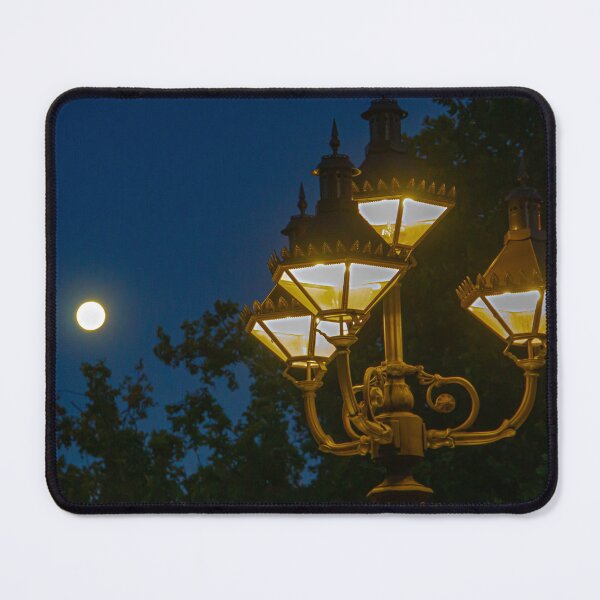 Item preview, Full Moon Above the Vahland Drinking Fountain - Bendigo, Victoria, Australia designed and sold by Steven Jodoin.