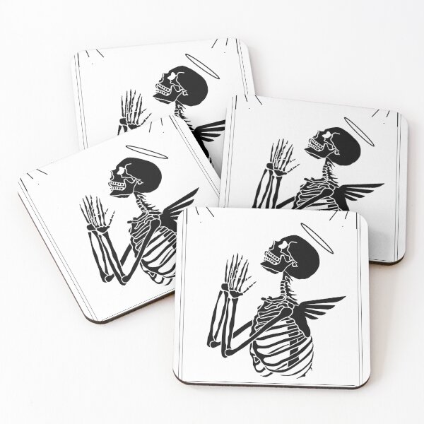 Item preview, Divine Bones: Skeleton Angel Tarot  designed and sold by socialhalitosis.