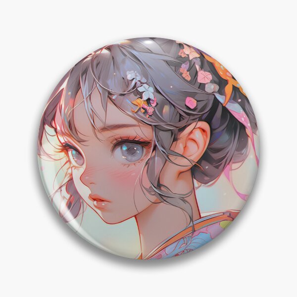 Artikelvorschau, Entzückendes Pastell-Schmetterlings-Anime-Mädchen entworfen und verkauft von bubblegoth.