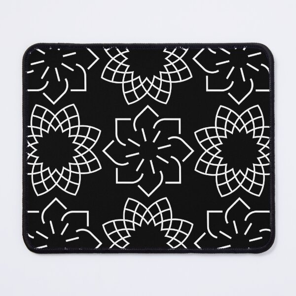 Item preview, arabic pattern black background designed and sold by OmikronStore.