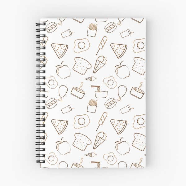 Item preview, Food Icons Pattern designed and sold by DesignDazzles.
