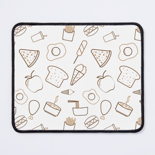 Item preview, Food Icons Pattern designed and sold by DesignDazzles.