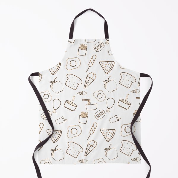 Item preview, Food Icons Pattern designed and sold by DesignDazzles.