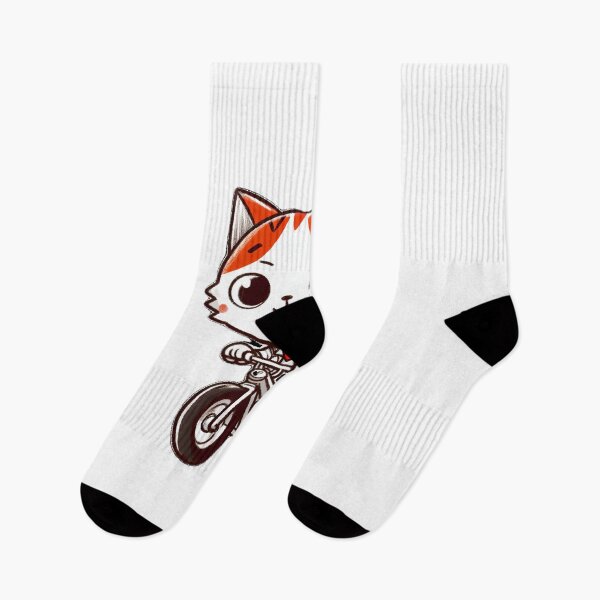 Item preview, Cat riding bicycle  designed and sold by Rinohana.