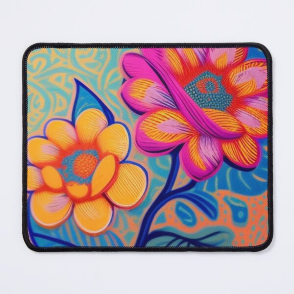 Item preview, Textured floral painting designed and sold by Roxburylane.