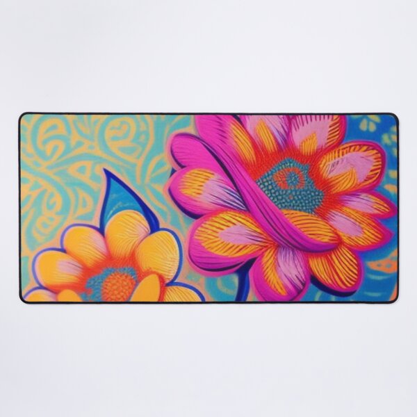 Item preview, Textured floral painting designed and sold by Roxburylane.