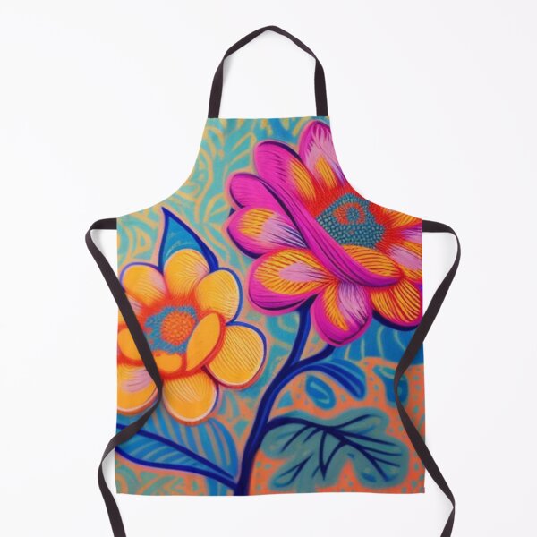 Item preview, Textured floral painting designed and sold by Roxburylane.