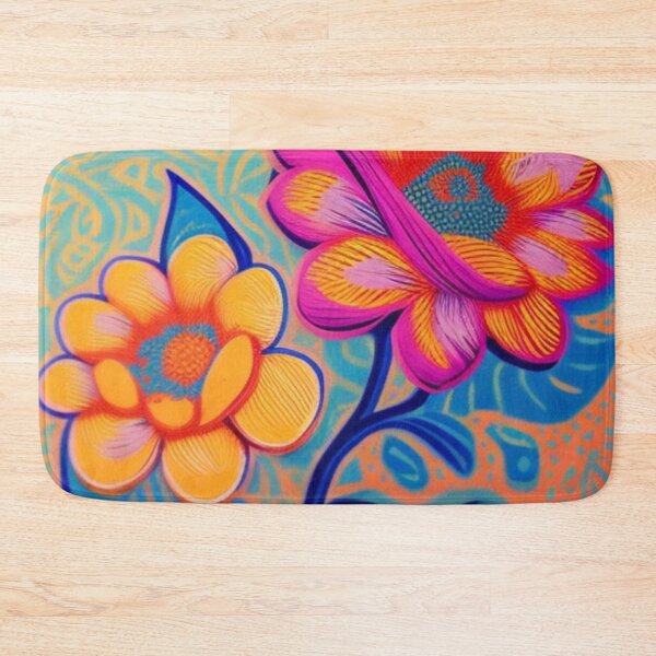 Item preview, Textured floral painting designed and sold by Roxburylane.