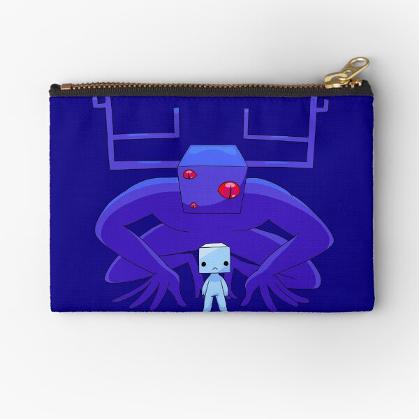 Dom Cube and the Predator, V2 Zipper Pouch