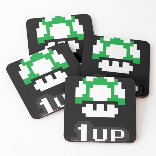 Item preview, 8 Bit 1Up Mushroom 	 	 designed and sold by ikonnreuyzl15.