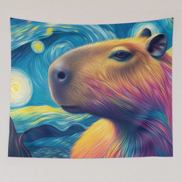 Item preview, Capybara Art #3 | Capybara Lovers designed and sold by ksgraphics222.