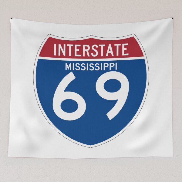 Item preview, Interstate 69 Mississippi designed and sold by GreenGuyTees.