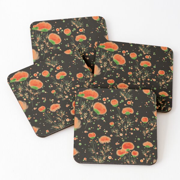Item preview, Velvet_Wild_Rose_Blackbackground designed and sold by JuneDao.