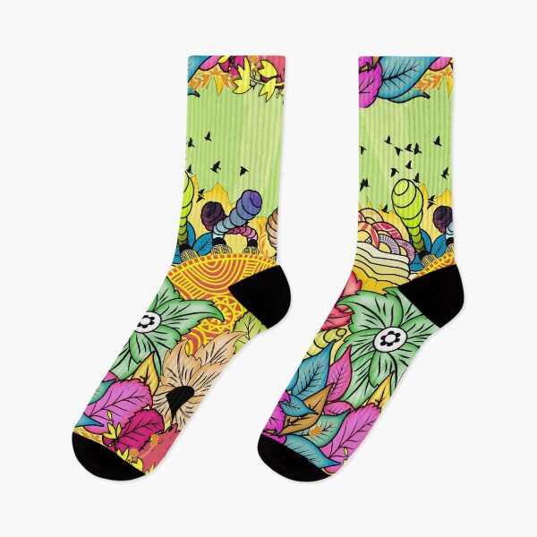 Item preview, Alien Garden Illustration designed and sold by ea-photos.