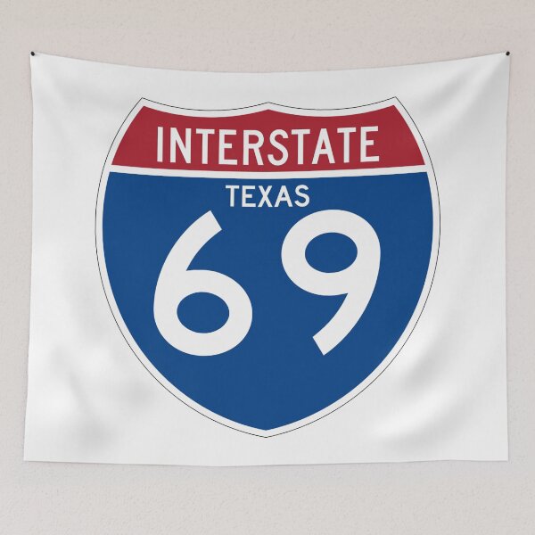 Item preview, Interstate 69 Texas designed and sold by GreenGuyTees.