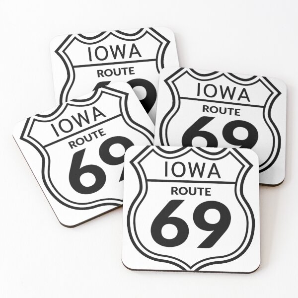 Item preview, Route 69 Iowa designed and sold by GreenGuyTees.