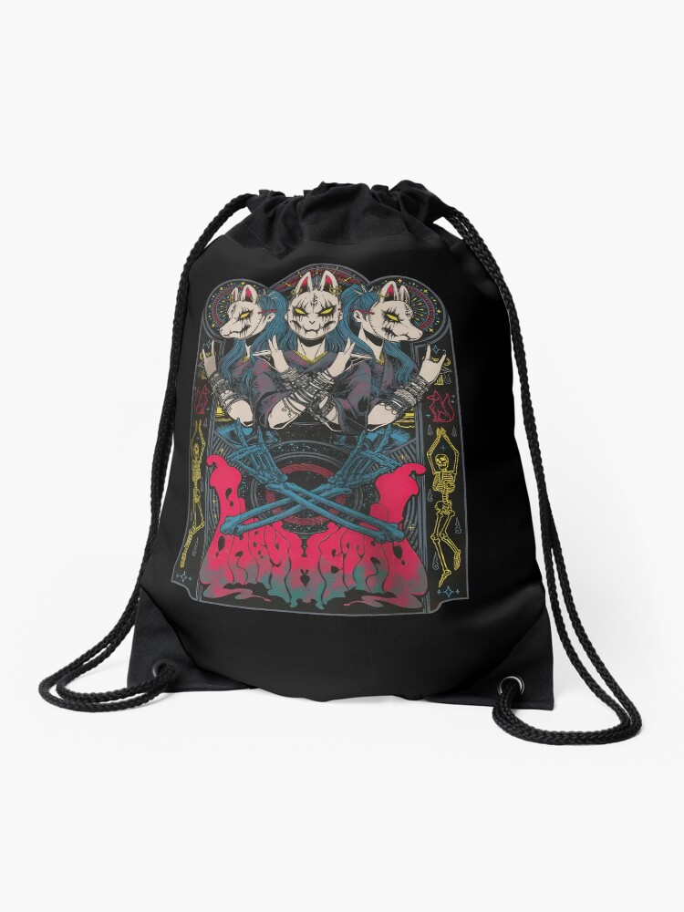 Thumbnail 1 of 3, Drawstring Bag, Babymetal Tour designed and sold by RebelsErickson.