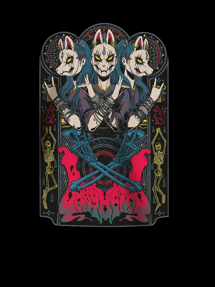 Thumbnail 3 of 3, Drawstring Bag, Babymetal Tour designed and sold by RebelsErickson.