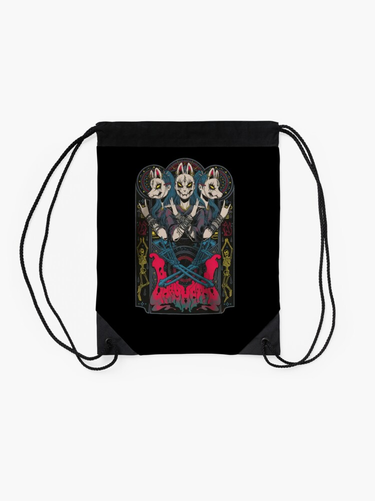 Thumbnail 2 of 3, Drawstring Bag, Babymetal Tour designed and sold by RebelsErickson.