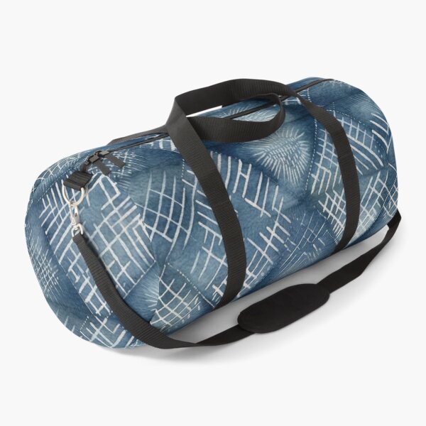 Item preview, Shibori Indigo Mudcloth Quilt Patchwork Pattern No3 designed and sold by Atomura.
