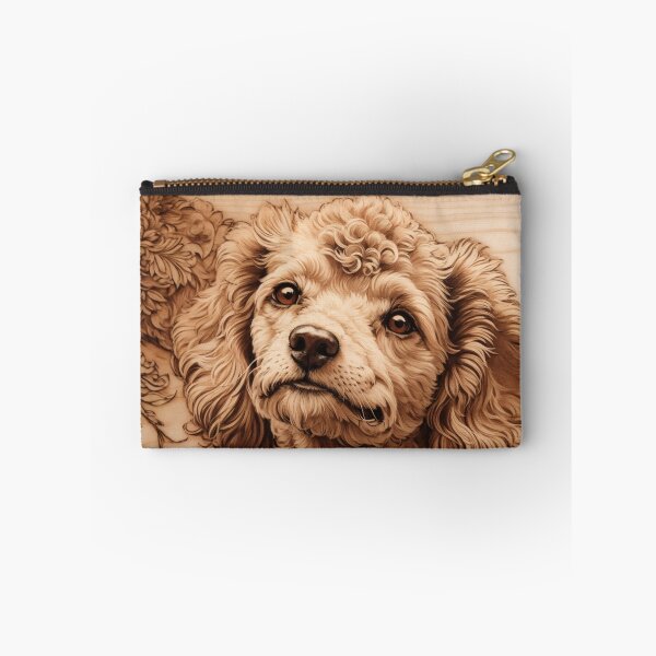 Item preview, Poodle: The Elegant Beauty of Wood (Pyro Pets Art - 018) designed and sold by pyropetsart.