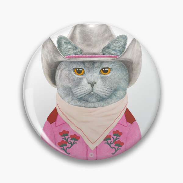 Item preview,  British Shorthair Cowboy Cat designed and sold by AnimalCrew.