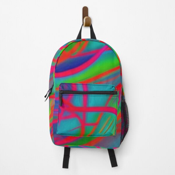 Item preview, Abstract Colorful Red Streaks on Green and Blue designed and sold by calibrit.