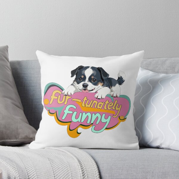 Item preview, Fur-tunately Funny! designed and sold by socozora.