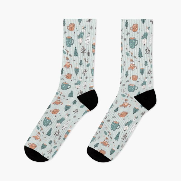 Item preview, Seamless pattern with cute winter elements, pattern Christmas winter big collection designed and sold by Aonsnoopy.