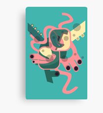 Abstract colourfest Canvas Print