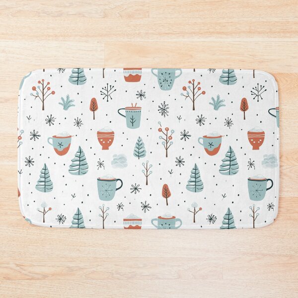 Item preview, Seamless pattern with cute winter elements, pattern Christmas winter big collection designed and sold by Aonsnoopy.