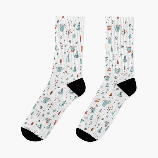 Item preview, Seamless pattern with cute winter elements, pattern Christmas winter big collection designed and sold by Aonsnoopy.